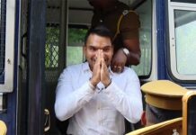 නාමල් රාජපක්ෂ යළි රක්ෂිත බන්ධනාගාරගත කෙරේ